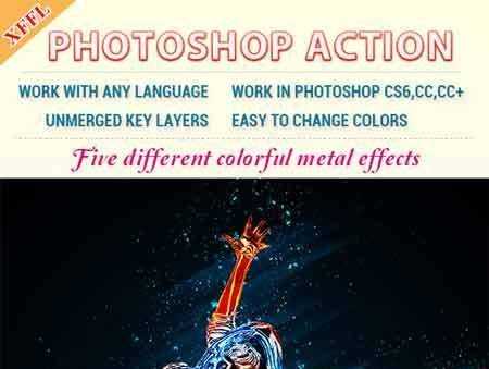 FreePsdVn.com 1705016 PHOTOSHOP colorful metal effect photoshop action 20449848 cover