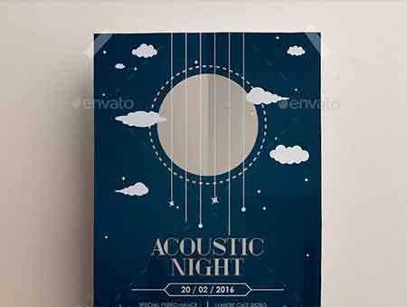 1705045 Acoustic Music Flyer 14485104