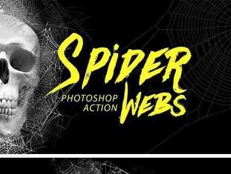 FreePsdVn.com 1705144 PHOTOSHOP spider webs photoshop action 1683840 cover