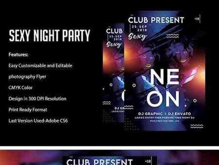 1705241 Night Party Flyer 1783098
