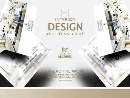 1705245 Interior Design Business Card 1771370 Freepsdvn