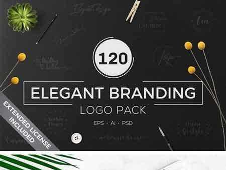 FreePsdVn.com 1705253 MOCKUP 120 elegant branding logo pack 1729516 cover
