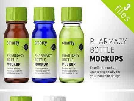 1705255 Pharmacy Bottles Mockup 1783058