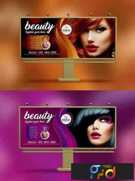 FreePsdVn.com_1705287_MOCKUP_golden_beauty_salon_billboard
