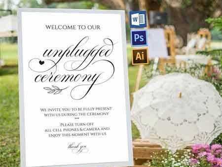 FreePsdVn.com 1705289 VECTOR unplugged wedding sign wpc350 1800983 cover