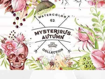 FreePsdVn.com 1705297 STOCK watercolor mysterious autumn 1794074 cover