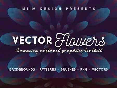 FreePsdVn.com 1706123 VECTOR vector flowers abstract toolkit 1317477 cover