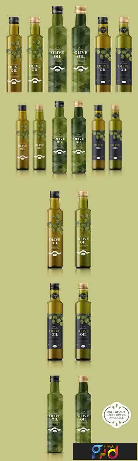 Download 1706194 Olive Oil Bottle Mockup 1805673 - Free PSD ...