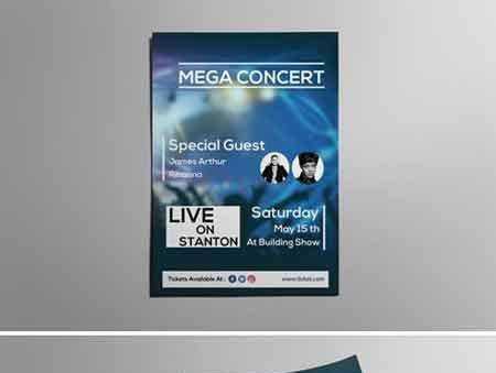 FreePsdVn.com 1706255 TEMPLATE mega concert flyer template 1884517 cover