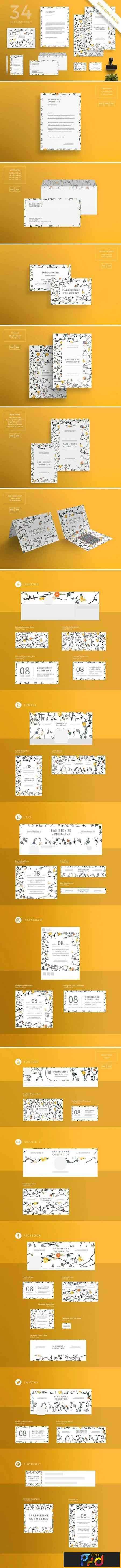 FreePsdVn.com 1706271 TEMPLATE branding pack parisienne cosmetics 1520036