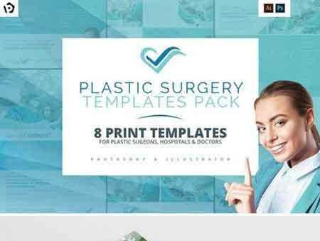 FreePsdVn.com 1706273 TEMPLATE plastic surgery templates pack 1639134 cover