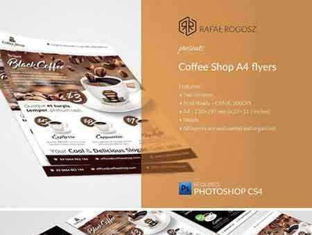 FreePsdVn.com 1706289 TEMPLATE coffee shop flyer templates 1869233 cover