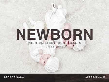 FreePsdVn.com 1706292 LIGHTROOM newborn premium lightroom presets 1908692 cover