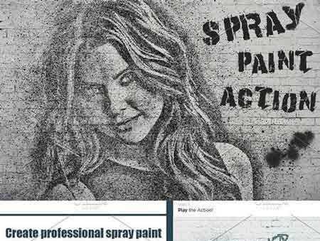FreePsdVn.com 1707043 PHOTOSHOP spray paint action 1132982 cover