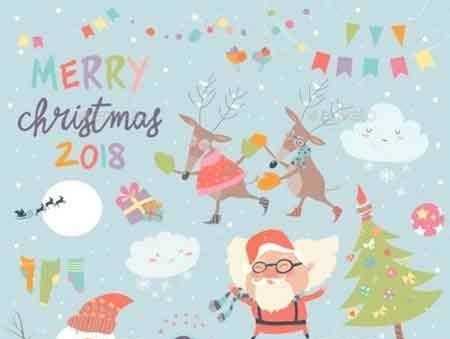 FreePsdVn.com 1707068 VECTOR set of christmas characters and icons 20803091 cover