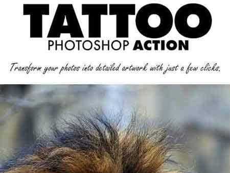FreePsdVn.com 1707086 PHOTOSHOP tattoo photoshop action 20897016 cover