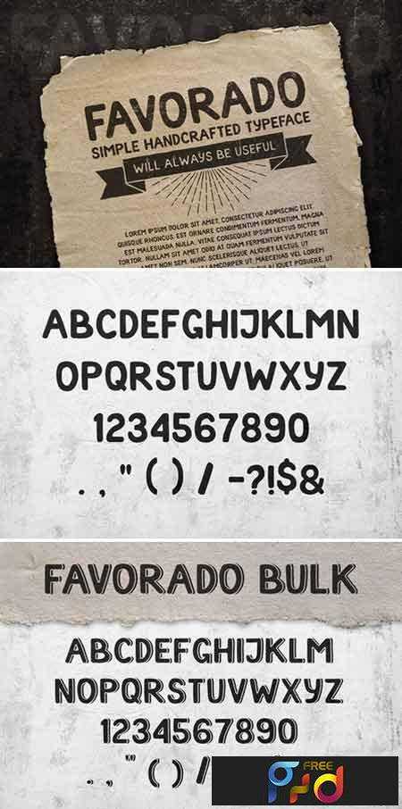 FreePsdVn.com 1707096 FONT favorado typeface 1950920