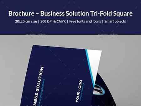 FreePsdVn.com 1707123 TEMPLATE brochure business solution tri fold square 20847452 cover