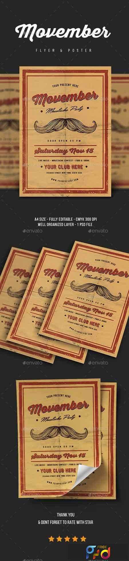 1707129 Movember Flyer Vol.2 20882870 1