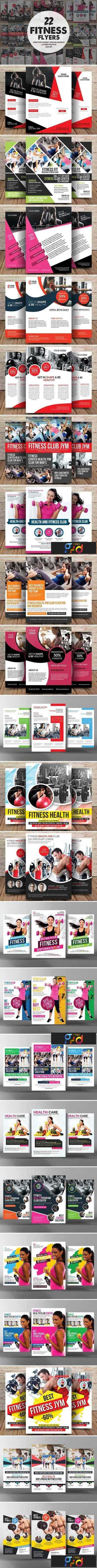 FreePsdVn.com 1708118 TEMPLATE 22 fitness flyers bundle 1833507