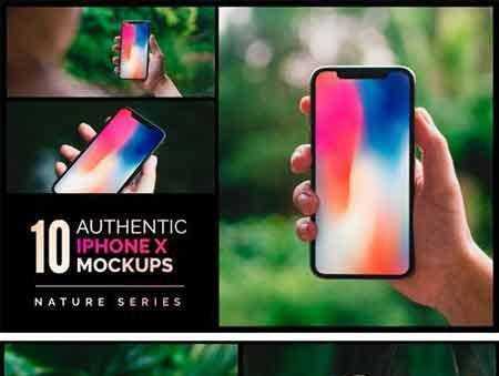 Freepsdvn.com 1708158 Template 10 Authentic Iphone X Mockups 2038701 Cover