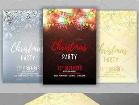 FreePsdVn.com 1708203 VECTOR set of christmas party flyes 986959 cover