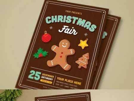 Freepsdvn.com 1708235 Template Christmas Fair Flyer 2030481 Cover