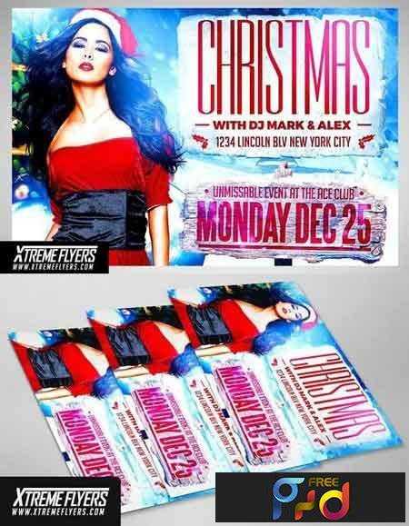 FreePsdVn.com 1708251 TEMPLATE christmas party flyer 2032489