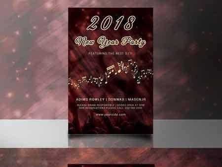 1708289 New Year Flyer Template V669 2026709