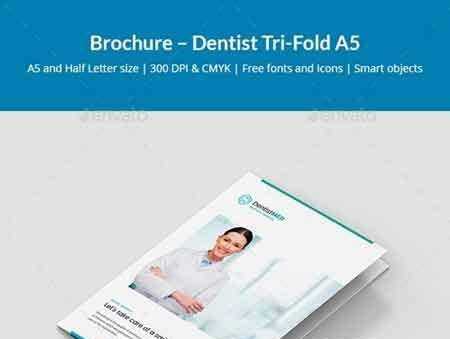 FreePsdVn.com 1709106 TEMPLATE brochure dentist tri fold a5 21130947 cover