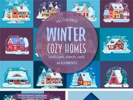 1709175 Winter Cozy House Collection 2099158