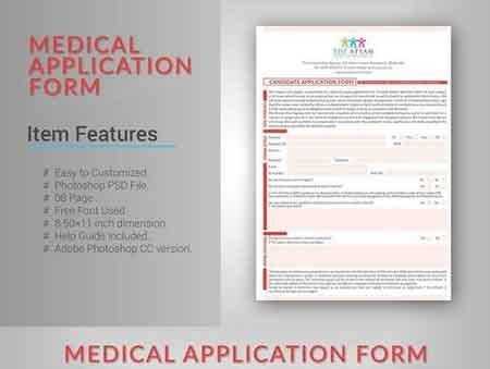 FreePsdVn.com 1709207 TEMPLATE medical application form 2018512 cover