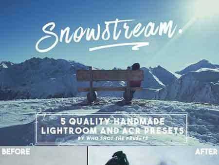 FreePsdVn.com 1709214 LIGHTROOM snowstream presets lr acr 698103 cover
