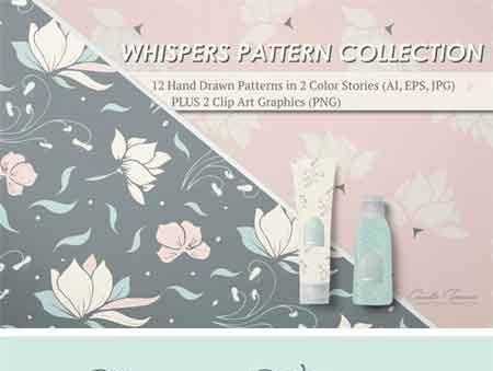 FreePsdVn.com 1709291 VECTOR whispers pattern collection 2131911 cover