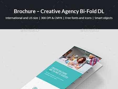 1801011 Brochure – Creative Agency Bi-Fold DL 21138085