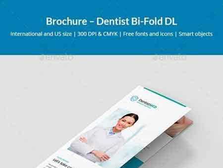 1801012 Brochure – Dentist Bi-Fold DL 21139656