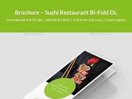 FreePsdVn.com 1801013 TEMPLATE brochure sushi restaurant bi fold dl 21139245 cover