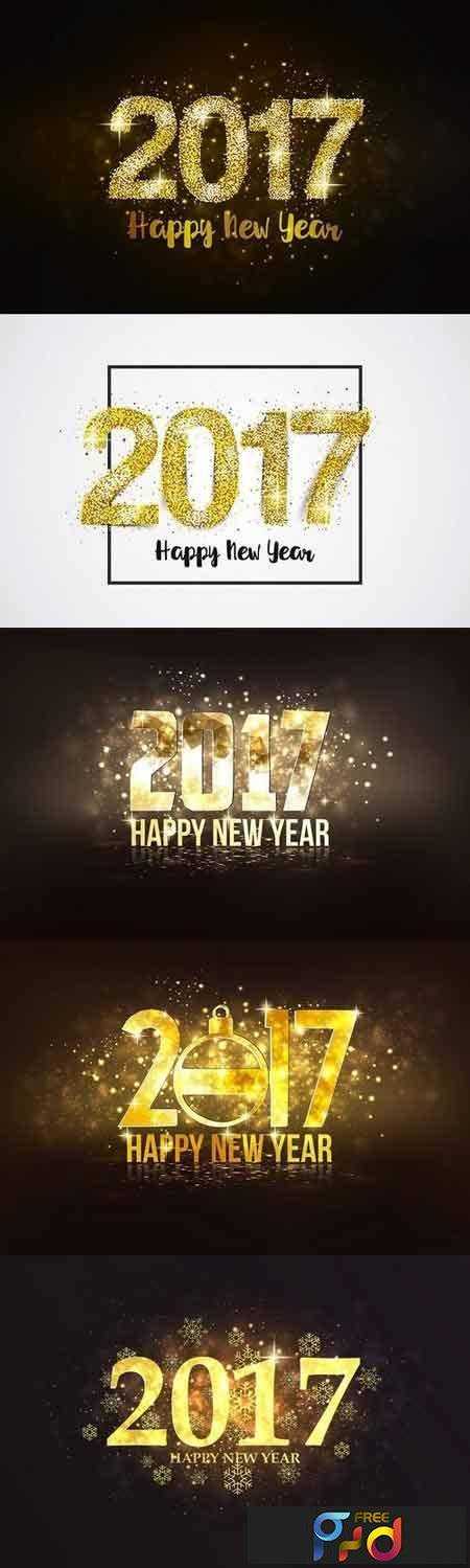 FreePsdVn.com 1801023 VECTOR set of happy new year backgrounds 1067669