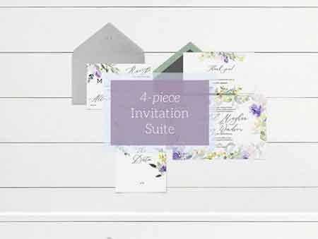 FreePsdVn.com 1801050 STOCK purple pastel wedding invitation 2102924 cover
