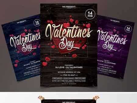 FreePsdVn.com 1801120 TEMPLATE valentines day psd flyer template 2120058 cover