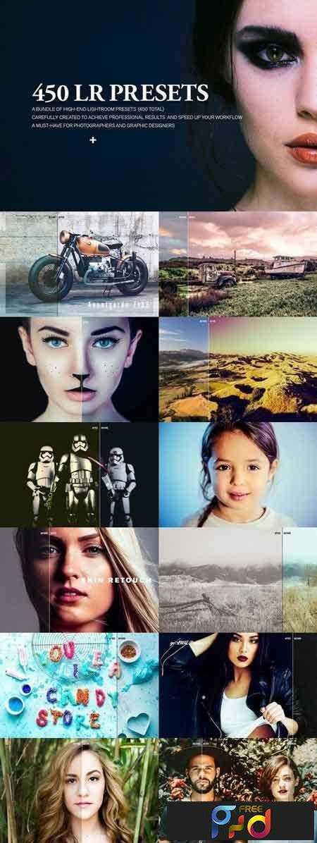 450+ lightroom presets and photoshop actions free download
