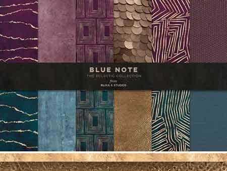FreePsdVn.com 1801222 STOCK blue note golden abstract graphics 2137688 cover
