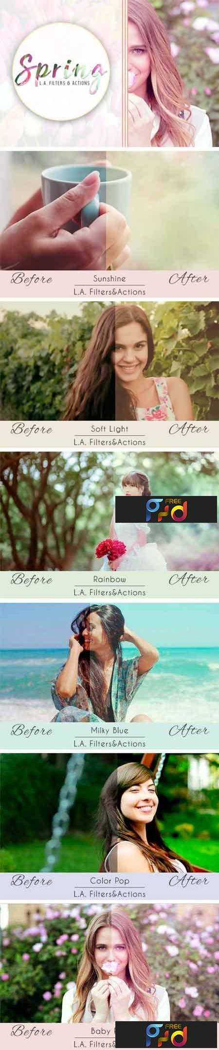 Spring   Photoshop Actions