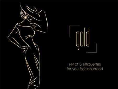 FreePsdVn.com 1802100 VECTOR fashion silhouettes for logo brand 2165141 cover
