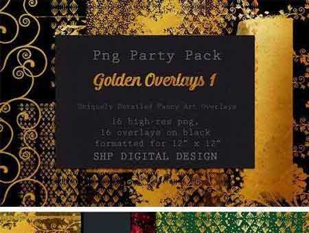 FreePsdVn.com 1802150 STOCK fancy golden overlays art pack 1 2182537 cover