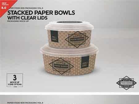 FreePsdVn.com 1802164 MOCKUP stacked paper bowls mock up 2181789 cover