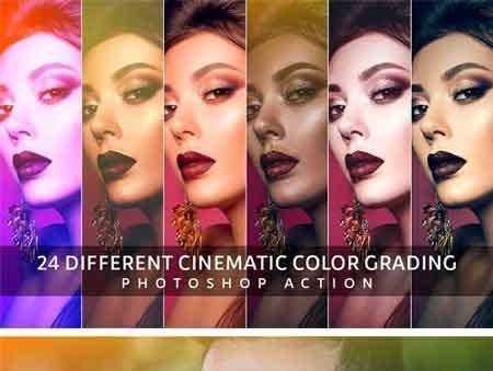 FreePsdVn.com 1802287 PHOTOSHOP 24 color grading photoshop action 2181541 cover