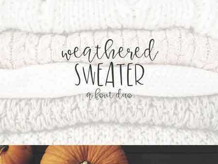 FreePsdVn.com 1803096 FONT weatherd sweater a font duo 1773345 cover