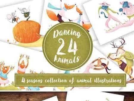 FreePsdVn.com 1803211 STOCK collection of dancing animals 2121077 cover