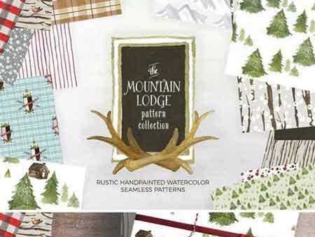 FreePsdVn.com 1803223 STOCK mountain lodge patterns 2231651 cover